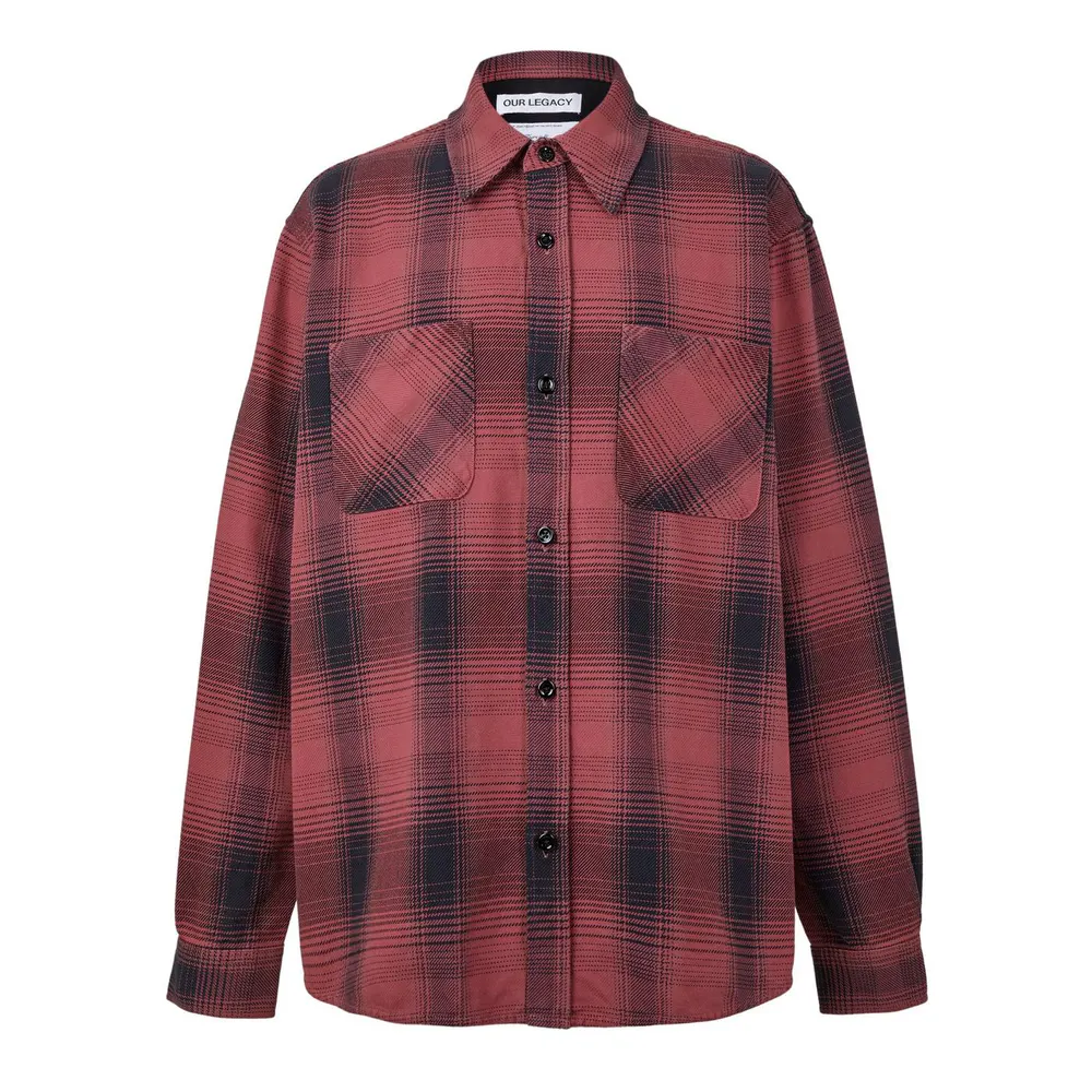 Our Legacy Our Whoppin Shirt Sn64 in Bison Check – Clothing