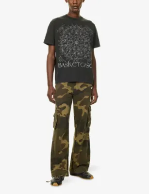 BASKETCASE Eternal Graphic-Print Cotton T-Shirt detail 2