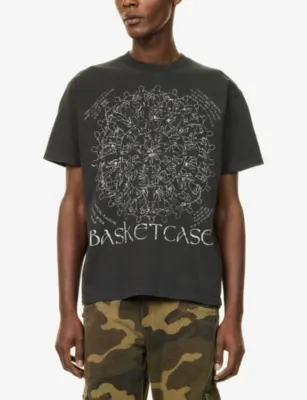 BASKETCASE Eternal Graphic-Print Cotton T-Shirt detail 3