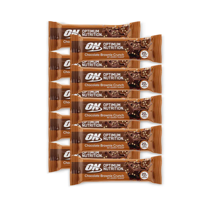 Optimum Nutrition Chocolate Brownie Crunch Protein Bar 10x 65g