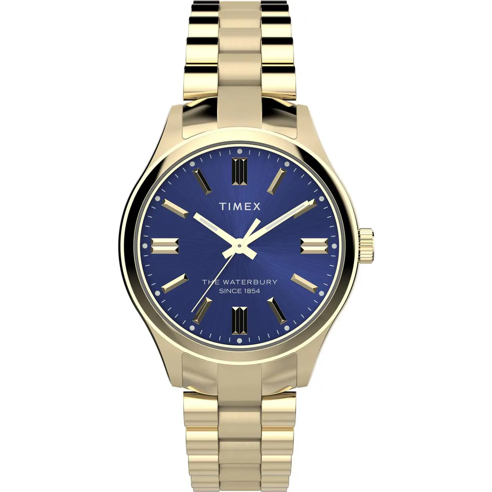 Timex Legacy Quartz Watch in Blue/Gold tone – Accessories