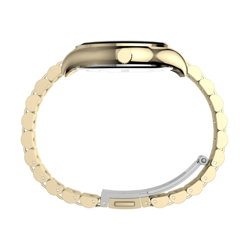 Timex Legacy Quartz Watch in White/Gold tone, additional product view 2