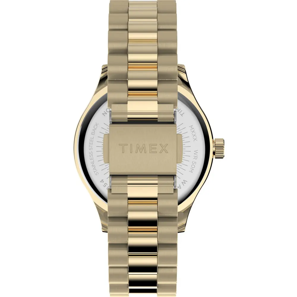 Timex Legacy Quartz Watch in White/Gold tone, additional product view 3
