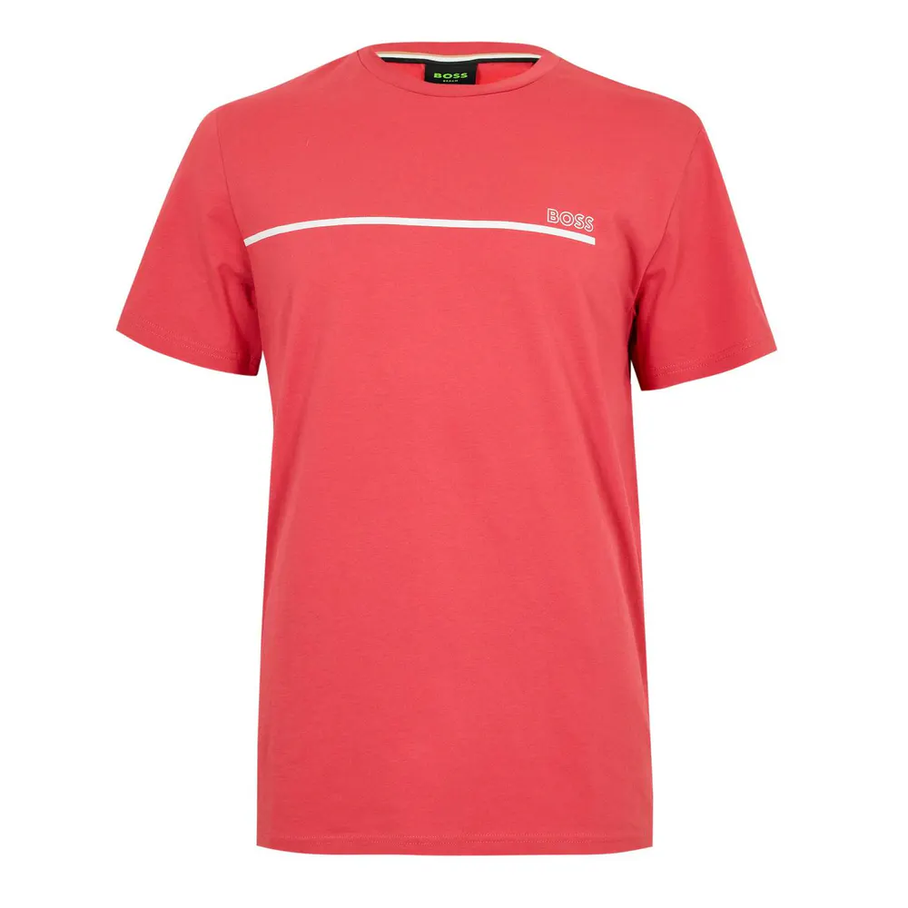 Boss Mens BOSS Bodywear Short Sleeve Soft T-Shirt (Stormfish)