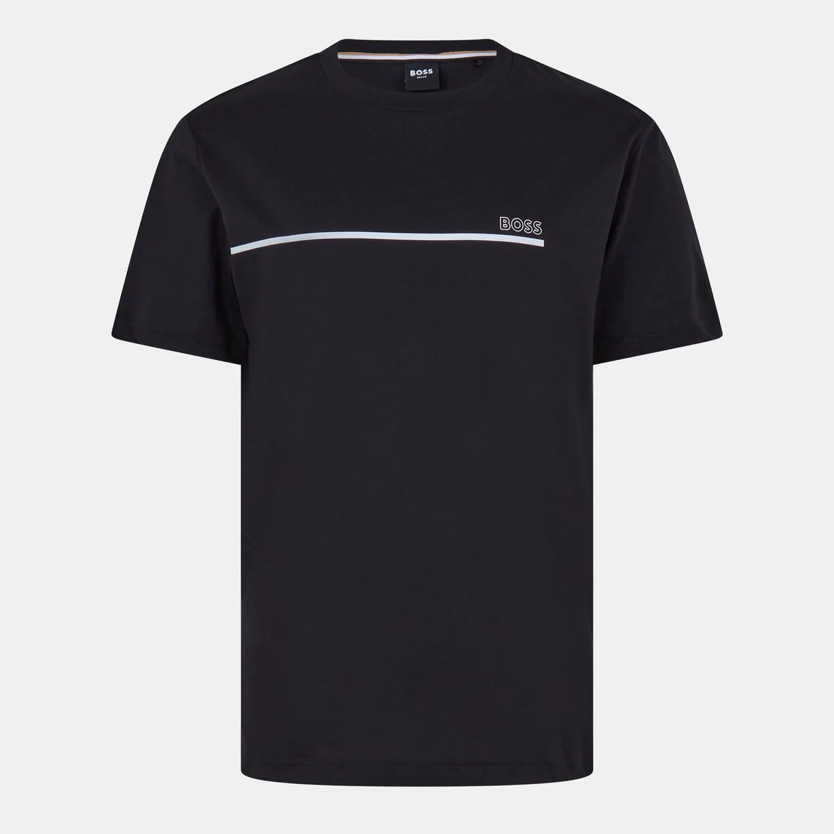 Boss Mens BOSS Bodywear Short Sleeve Soft T-Shirt (Stormfish)