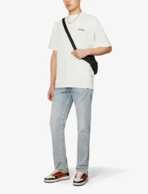 REPRESENT Rep Owners Club Tee in FLAT WHITE, additional product view 2