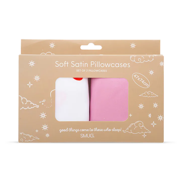 Smug Soft Satin Pillowcase Set - Loveheart, additional product view 2