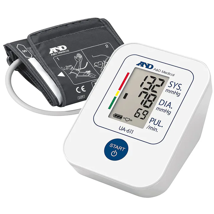 A&D Medical Upper Arm Blood Pressure Monitor White UA611 detail 2