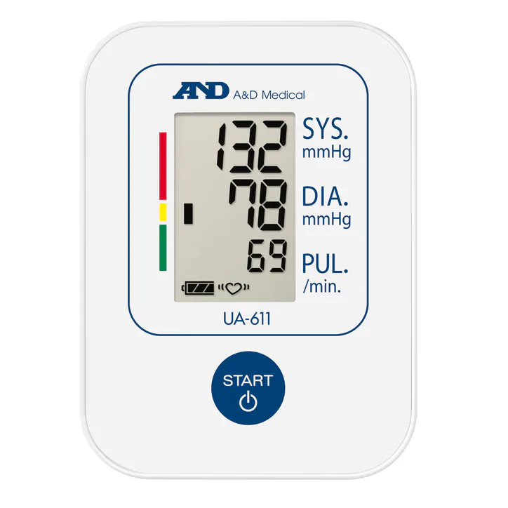 A&D Medical Upper Arm Blood Pressure Monitor White UA611 detail 3