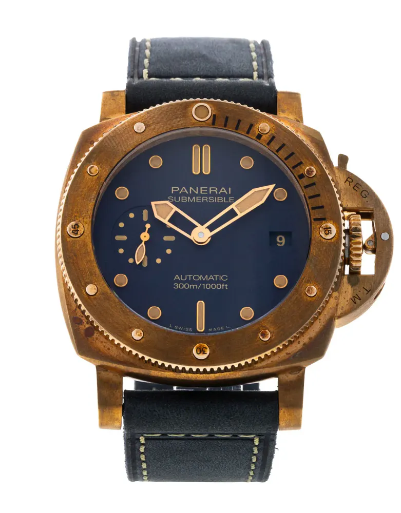 Panerai Submersible PAM01074 — 2023 — Very good in Blue – Pre-owned watches