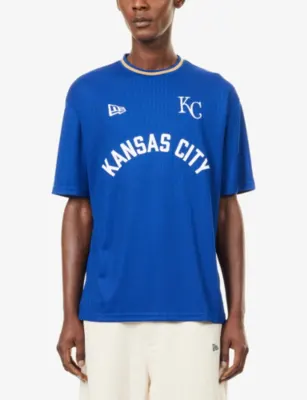NEW ERA Kansas City Royals MLB Oversized Jersey T-Shirt detail 3