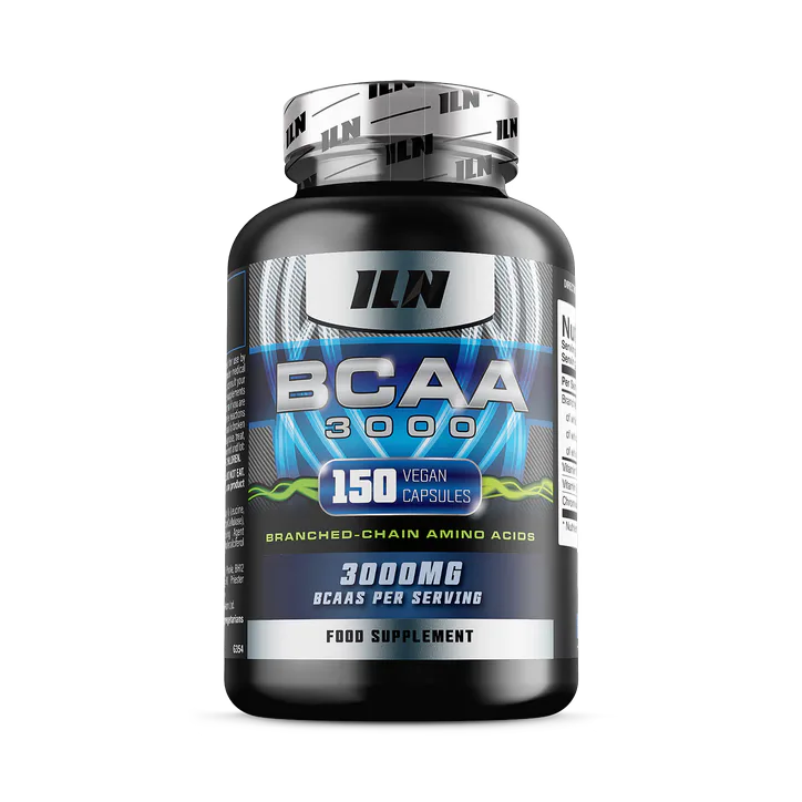 Iron Labs Nutrition BCAA Capsules - 3,000mg per Serving - 150 Vegetarian Capsules
