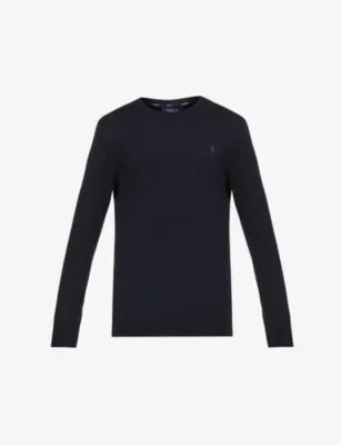 POLO RALPH LAUREN Long-sleeved crewneck cotton jumper - ANDOVER HEATHER detail 3