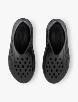 For Him React Rejuven8 Leather Shoes - EUR 40 / 6 UK MEN in BLACK BLACK BLACK, additional product view 2