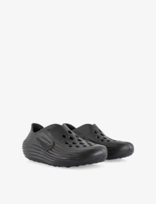 For Him React Rejuven8 Leather Shoes - EUR 40 / 6 UK MEN in BLACK BLACK BLACK, additional product view 3
