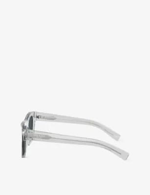 PRADA PR C03S Rectangle-Frame Acetate Sunglasses detail 3