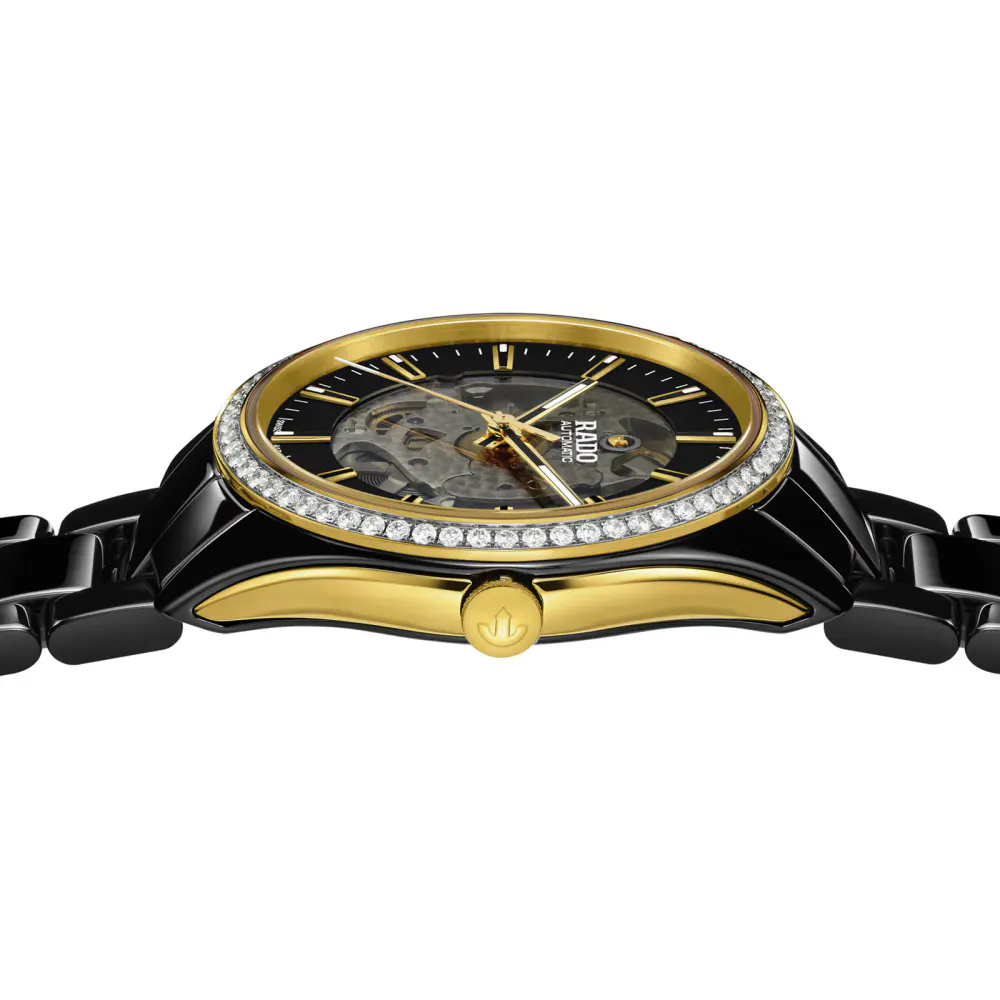 Rado HyperChrome Automatic Diamonds 42mm Unisex Watch in Skeleton, additional product view 3