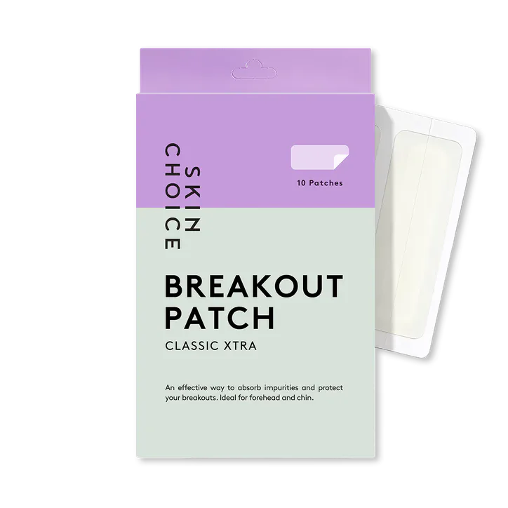 Skin Choice Classic Xtra Hydrocolloid Pimple Patches for Chin & Forehead