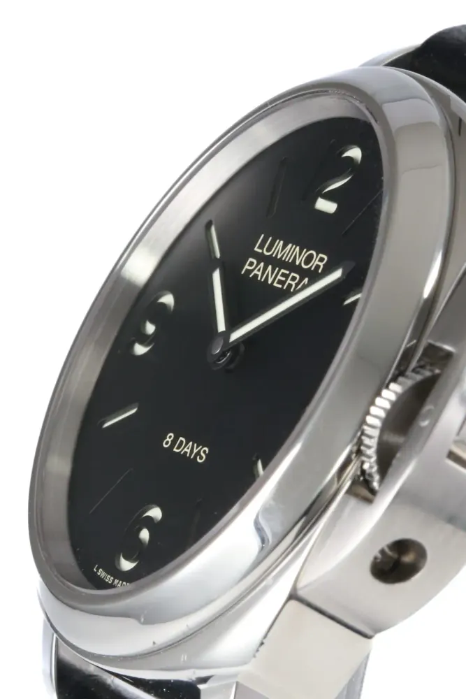 Panerai Luminor Base PAM00560 — 2016 — Very good in Black Quarter Arabic, additional product view 2