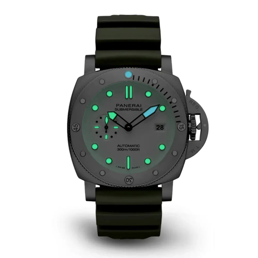Panerai Submersible QuarantaQuattro Bianco in White, additional product view 2