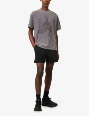 247 BY REPRESENT 247 Fallen Angel Graphic-Print Cotton-Jersey T-Shirt detail 2