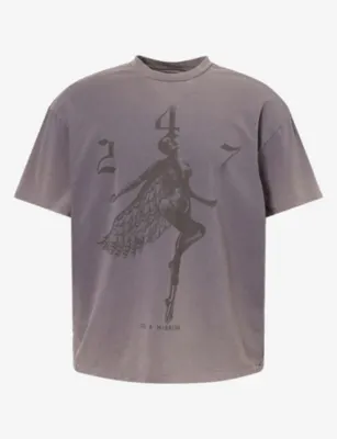 247 BY REPRESENT 247 Fallen Angel Graphic-Print Cotton-Jersey T-Shirt