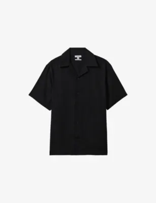 REISS Beldi Oversized-Fit Linen Shirt
