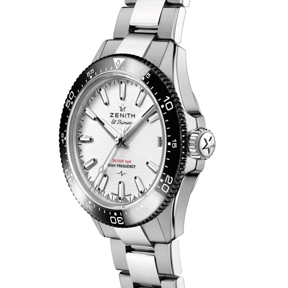 Zenith Chronomaster Solo Sport 40mm Mens Watch White in White, additional product view 2