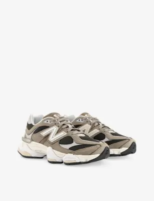 NEW BALANCE 9060 Suede and Mesh Trainers - 6 detail 3