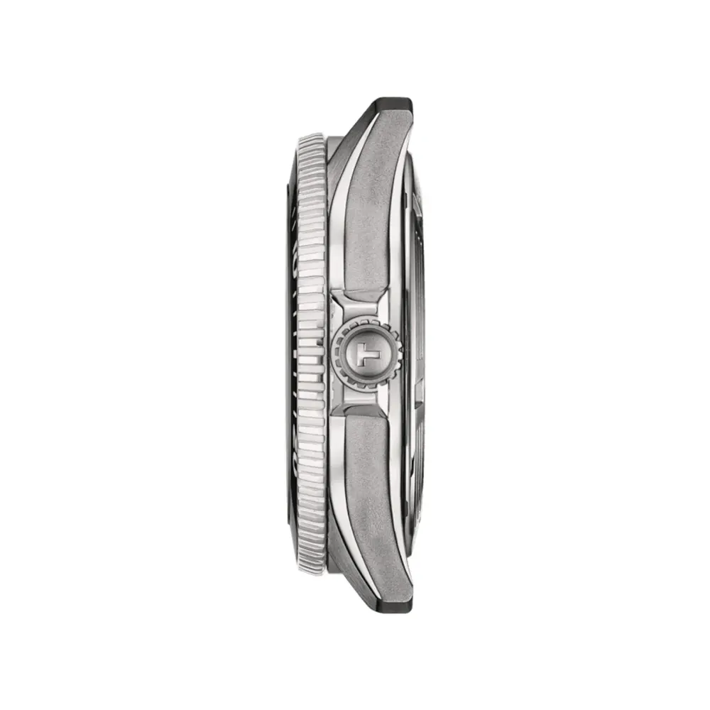 Tissot Seastar 1000 Powermatic 80 40mm Mens Watch Stainless Steel in Black, additional product view 2