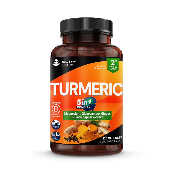 New Leaf Products Turmeric 5In1 Complex 120 Capsules