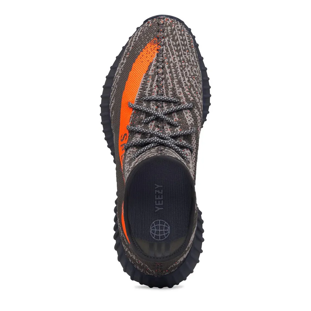 Yeezy Unisex Boost 350 V2 Full-length BOOST Midsole Sneakers in Carbon Beluga, additional product view 3