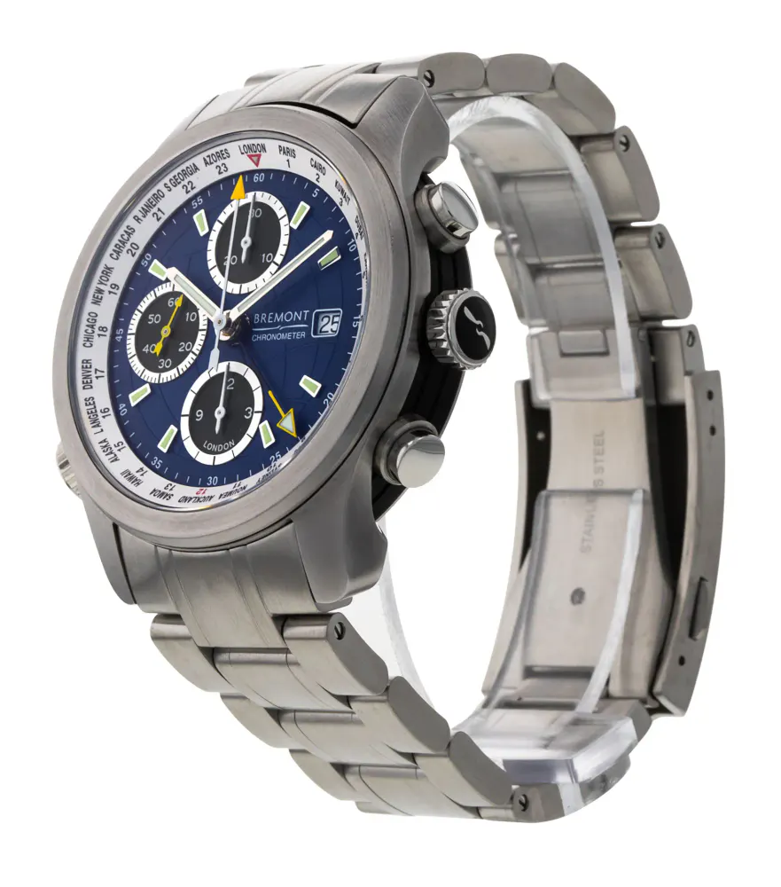 Bremont World Timer Automatic ALT1-WT/BL — 2022 — Excellent in Blue Baton, additional product view 2