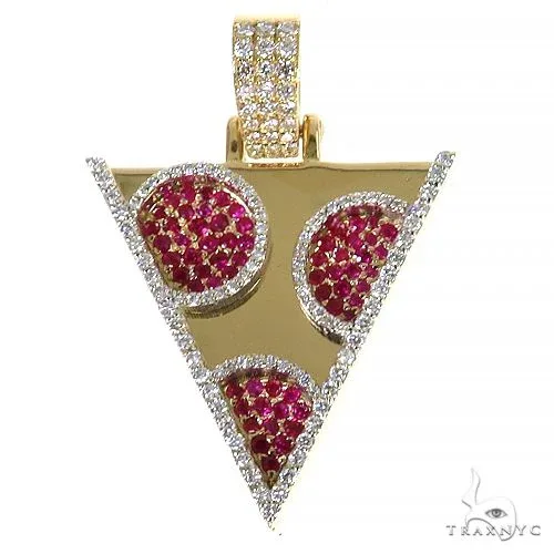 RINA - For Him CUSTOM Custom Made Pizza Logo Pendant 68226 – Pendant