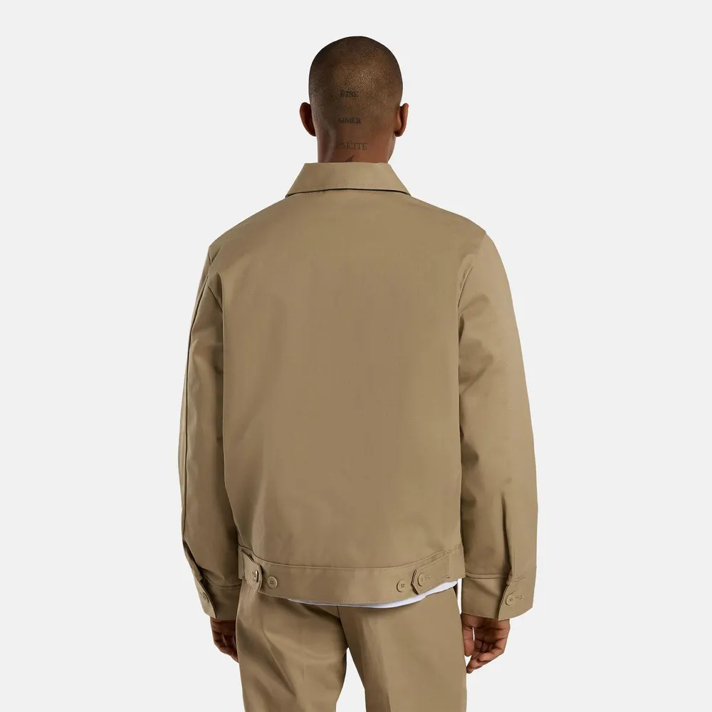 Dickies Men's Eisenhower Water Resistant Wind Resistant Long Sleeve Harrington Jacket detail 3