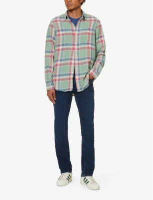 PAIGE Federal slim-fit stretch-cotton jeans detail 2