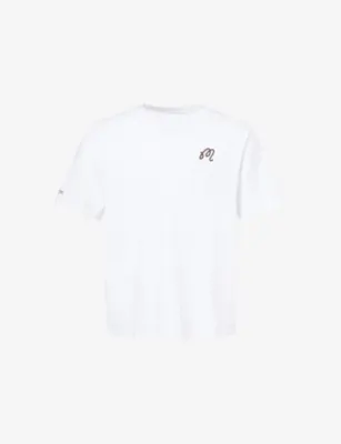 MALBON Bermuda Championship Cotton T-Shirt in WHITE – Mens | Tops & t-shirts | T-Shirts | Plain T-Shirts
