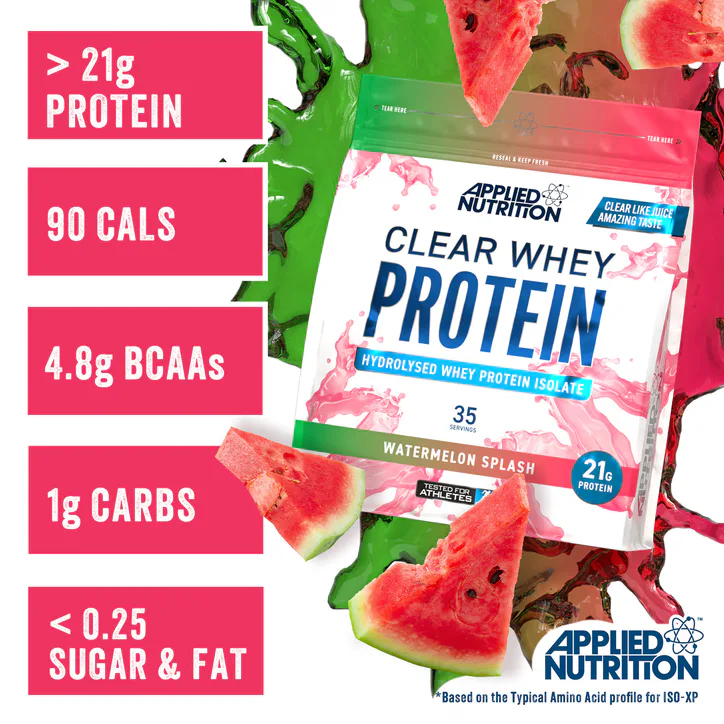 Applied Nutrition Clear Whey Protein Watermelon 875g, additional product view 2
