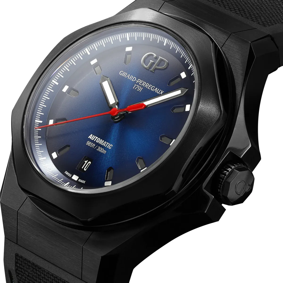 Girard Perregaux Laureato Absolute 44mm Blue detail 3