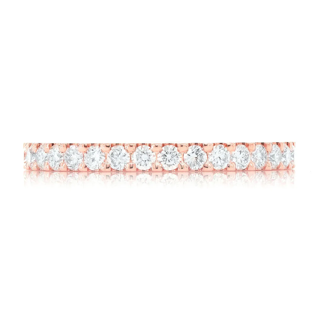 For Him Classic Eternity Diamond Ring in Rose Gold / Natural Diamond – Ring