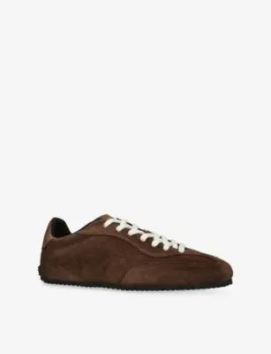 AXEL ARIGATO Daze Runner Suede Trainers - EUR 40.5 / 6.5 UK MEN in DARK BROWN, additional product view 3