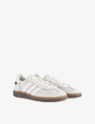 ADIDAS Handball Spezial Suede and Mesh Trainers - EUR 41 / 7 UK MEN in ALUMINA OFF WHITE GU, additional product view 2