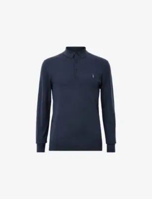 ALLSAINTS Mode Merino slim-fit wool polo shirt