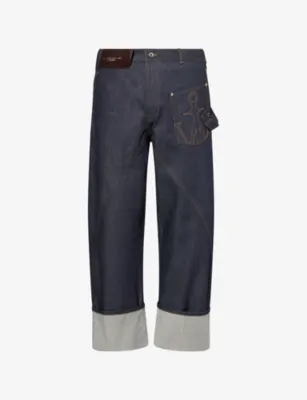 JW ANDERSON Twisted Workwear Cotton Denim Jeans