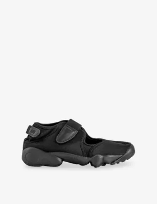For Him Air Rift Woven Trainers - 3.5 in BLACK BLACK BLACK RIBBON – Mens | Trainers | Lace up trainers