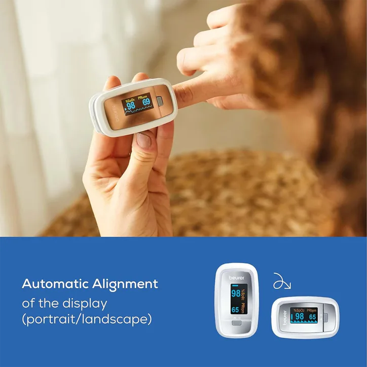 Beurer Pulse Oximeter Silver PO30, additional product view 2