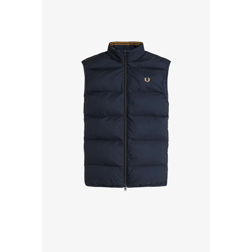 Fred Perry Men's Insulated Quilted Gilet