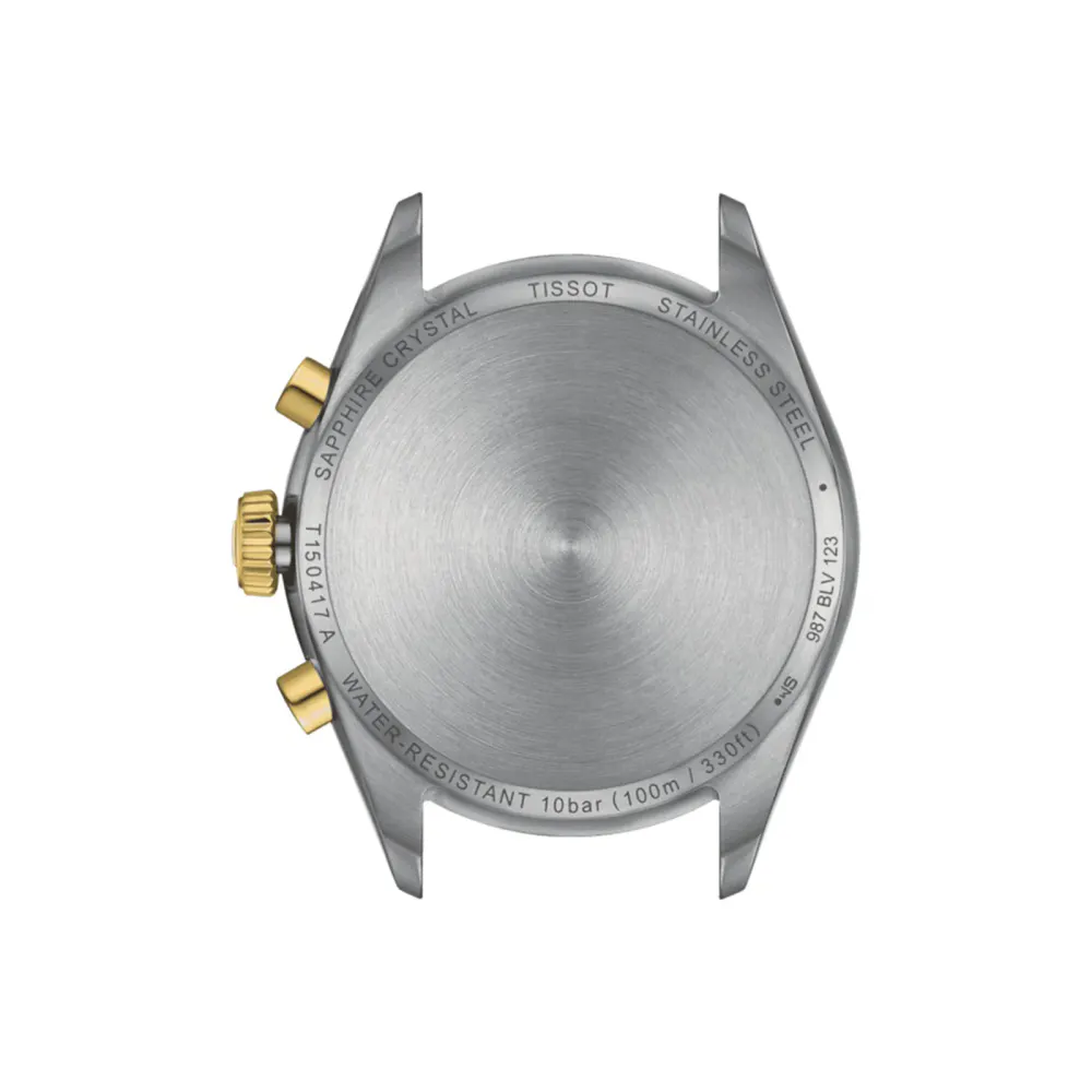 Tissot PR100 Chronograph 40mm Mens Watch Silver in Silver, additional product view 3