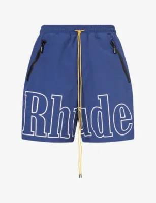 RHUDE Logo Ripstop-Nylon Shorts