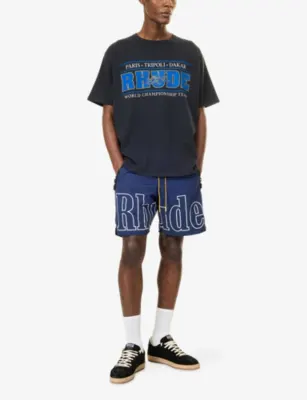 RHUDE Logo Ripstop-Nylon Shorts detail 2